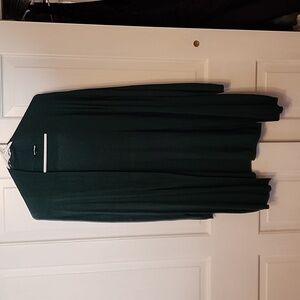 Pink Clover knit sweater, emerald green, size M